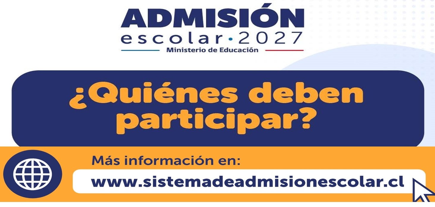 SISTEMA DE ADMISIÓN ESCOLAR 2027: ¿QUIÉNES DEBEN Y QUIÉNES NO DEBEN POSTULAR?